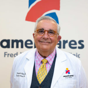 Dr. Joseph Rosa has been named medical director of the Fred Weisman Americares Free Clinic of Bridgeport